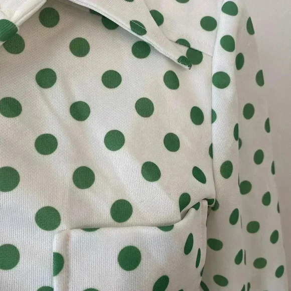Parade Vintage 1970s Polka Dot Shirt Dress - Picture 8 of 12
